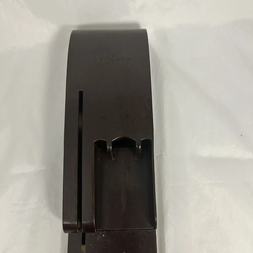 Cutco Knife Utensil Holder Wall Mount Block Brown Bakelite USA Made